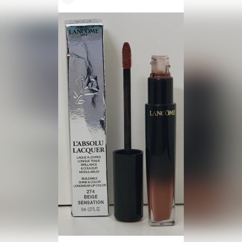 LANCOME L'ABSOLU LACQUER BUILDABLE SHINE COLOR 0.27 oz 274 BEIGE SENSATION
